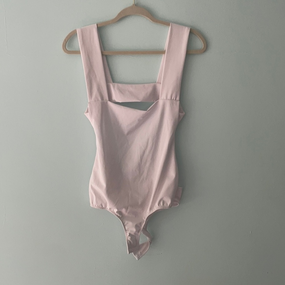 white free people body suit